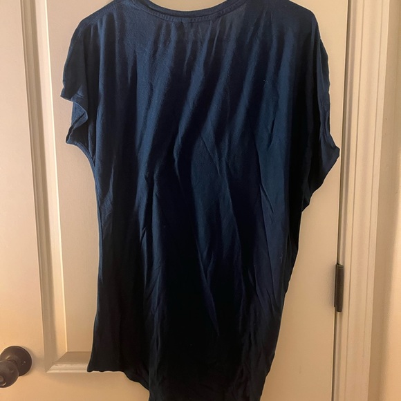 Athleta Adult Men's Short Sleeve T-Shirt Size Small Blue - Picture 11 of 11